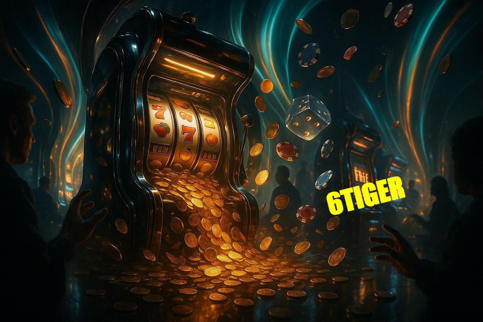 Diversos jogos de caça-níqueis