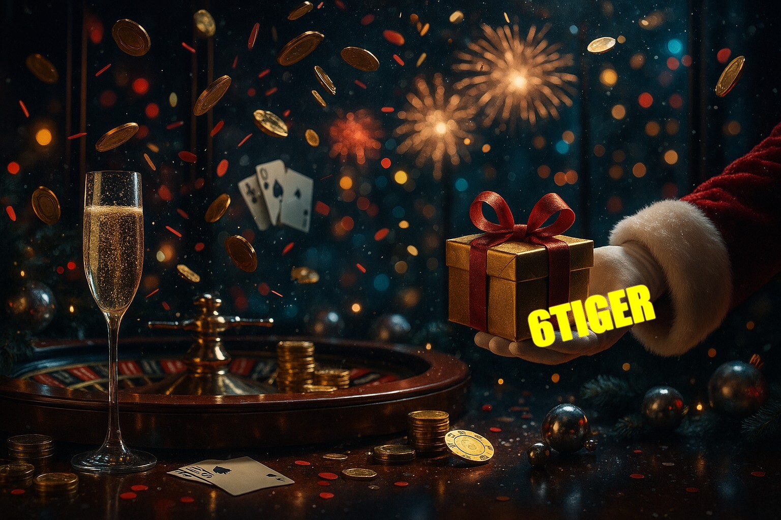 Promoções de Ano Novo no 6TIGER